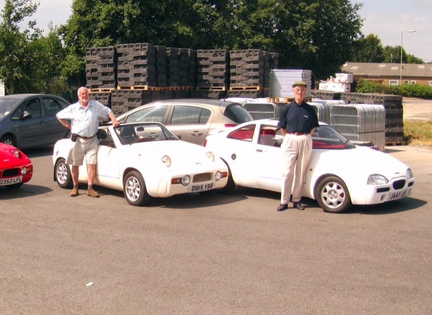 David with his friend and colleague Michael