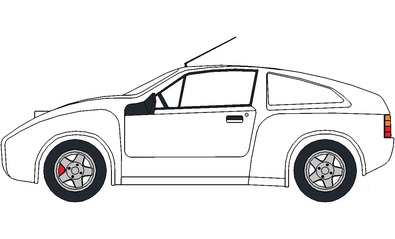 A plain line drawing