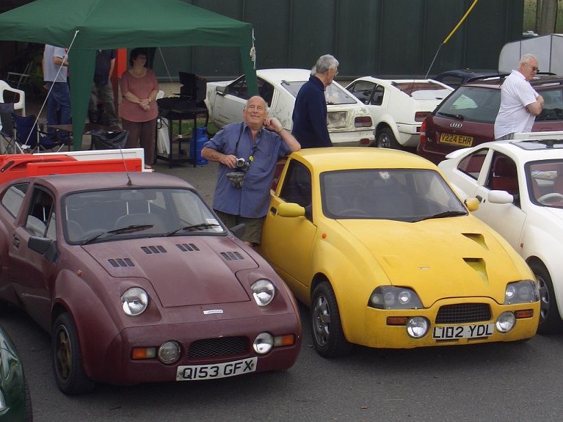 Mike Perkins spots James standing on top of the pallets